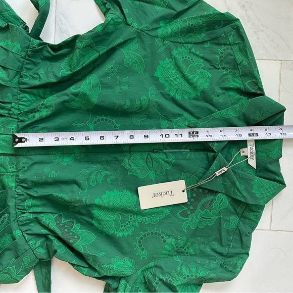 NEW WITH TAGS Tucker Allyson Dress - Emerald Legacy Lace - Picture 10 of 12